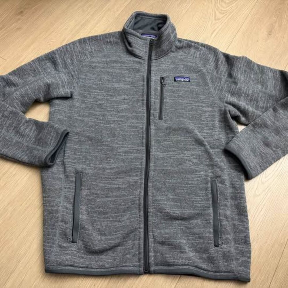Patagonia Men’s Better Sweater Jacket - size Large Grey